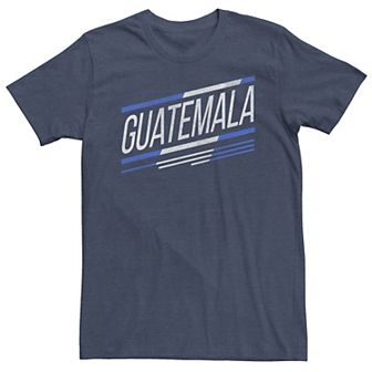 Big & Tall Fifth Sun Guatemala Slanted Stripe Logo Tee