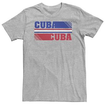 Big & Tall Fifth Sun Cuba Colorful Word Stack Tee