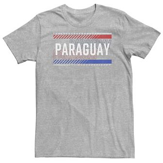 Big & Tall Fifth Sun Paraguay Text Overlay Tee
