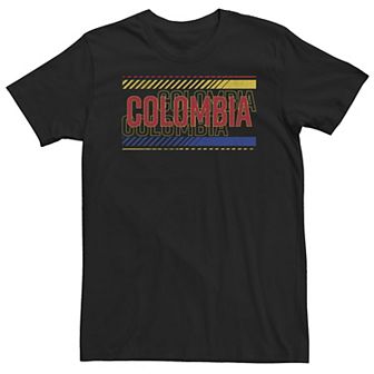 Big & Tall Fifth Sun Colombia Text Overlay Tee