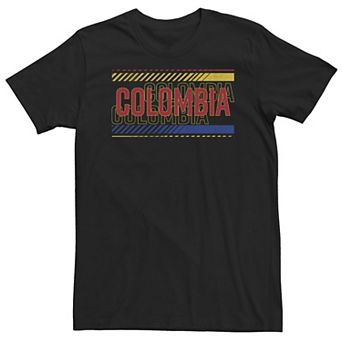 Big & Tall Fifth Sun Colombia Text Overlay Tee