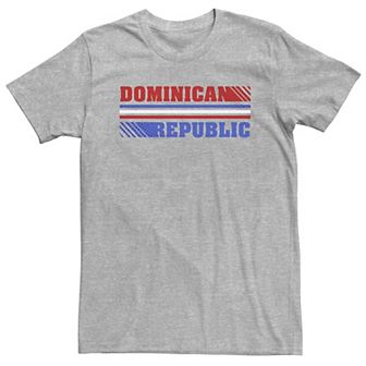 Big & Tall Fifth Sun Dominican Republic Text Overlay Tee