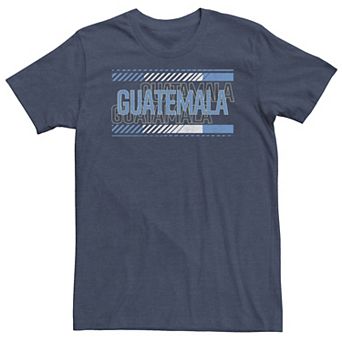 Big & Tall Fifth Sun Guatemala Republic Text Overlay Tee