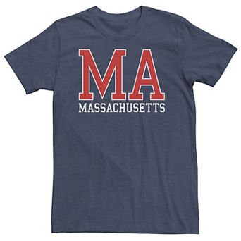 Big & Tall Massachusetts Tee