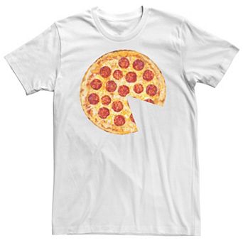 Big & Tall Pizza Pie Slice Portrait Tee