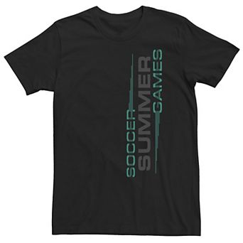 Big & Tall Soccer Summer Games Tee