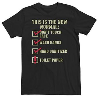 Big & Tall "This Is The New Normal" List Tee
