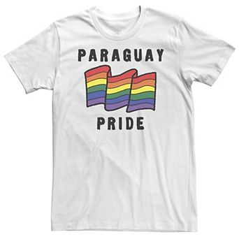 Big & Tall Fifth Sun Paraguay Pride Sketched Flag Tee