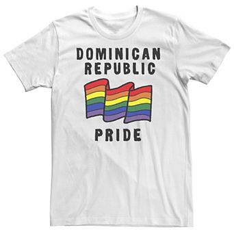 Big & Tall Fifth Sun Dominican Republic Pride Sketched Flag Tee