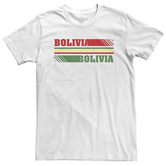 Big & Tall Fifth Sun Bolivia Colorful Word Stack Tee