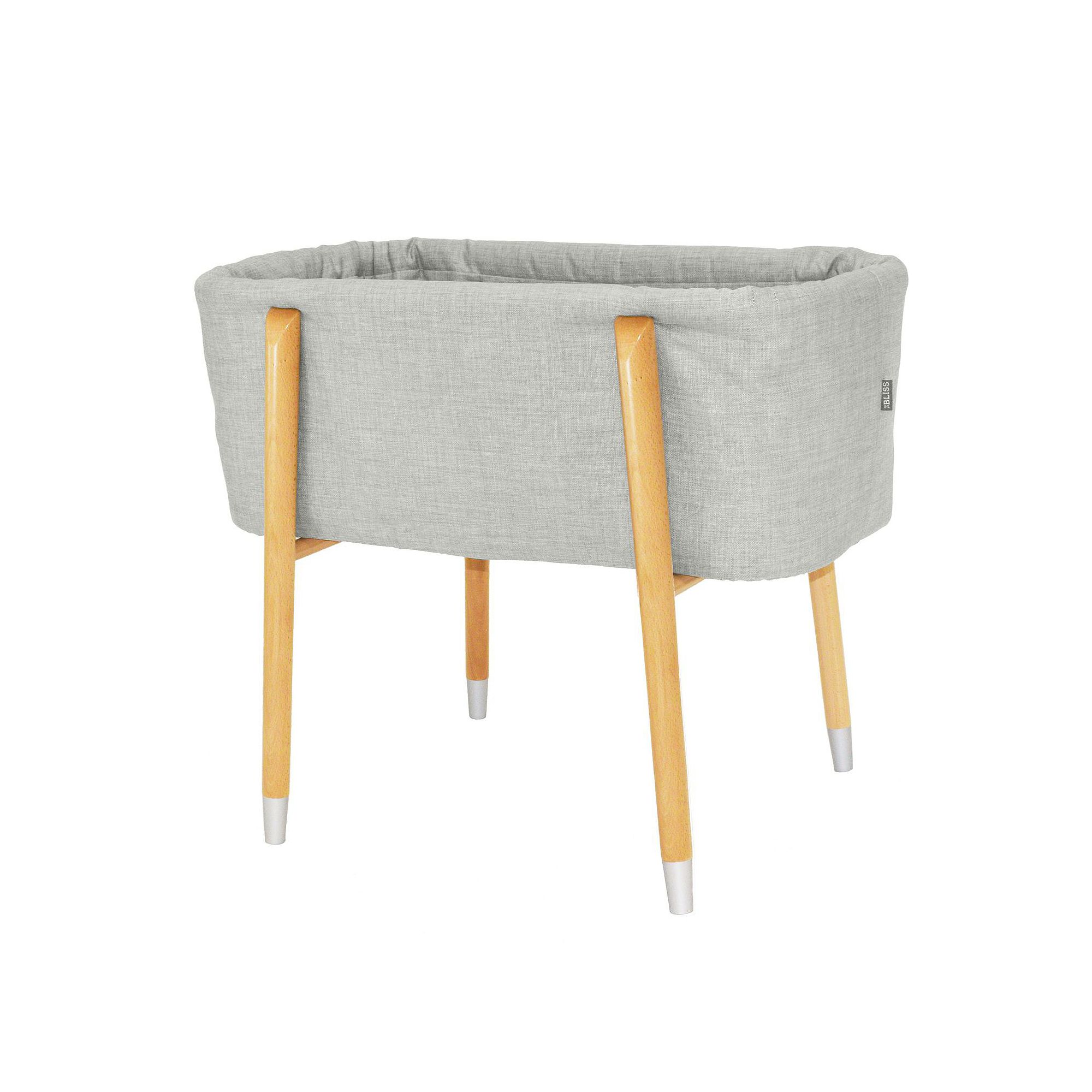 TruBliss™ Sova Bassinet, Glacier Grey