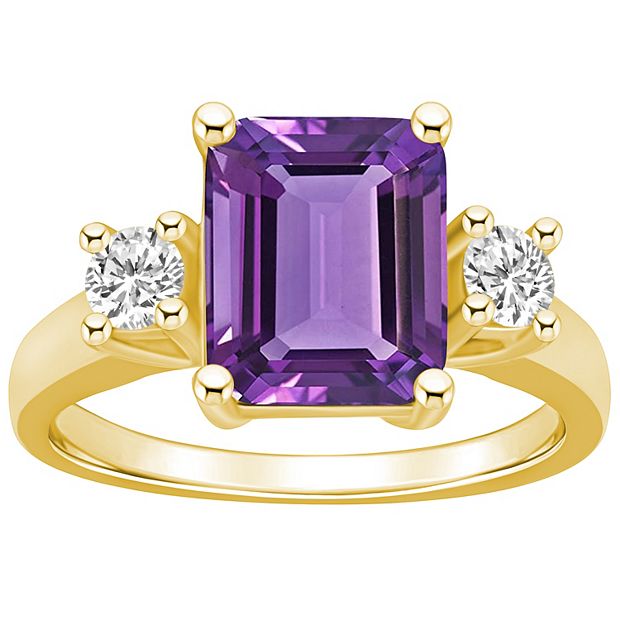 Kohls on sale amethyst ring