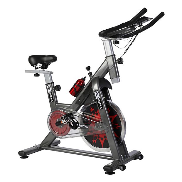 HolaHatha Home Gym Equipment Cycling Exercise Bike with 33 Pound