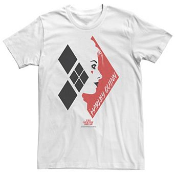 Big & Tall DC Comics The Suicide Squad Harley Quinn Diamond Tee