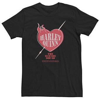 Big & Tall DC Comics The Suicide Squad Heart Of Harley Tee