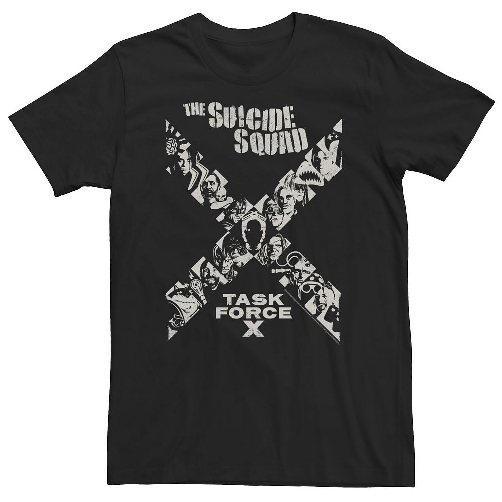 Big & Tall DC Comics The Suicide Squad Task Force X Poster Tee