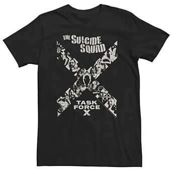 Big & Tall DC Comics The Suicide Squad Task Force X Poster Tee