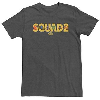 Big & Tall The Suicide Squad Symbols Logo Tee