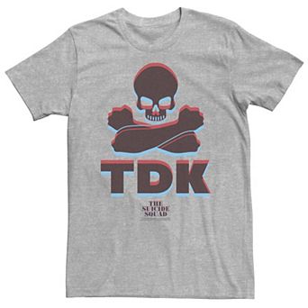 Big & Tall The Suicide Squad TDK 3D Logo Tee