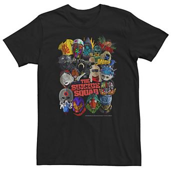Big & Tall The Suicide Squad The Whole Squad Poster Tee
