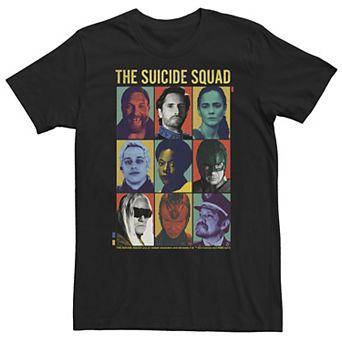 Big & Tall The Suicide Squad Character Box Up Tee
