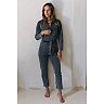 Montauk Light Fading and Distressed Detail Denim Six Pocket Jumpsuit by A. Helm