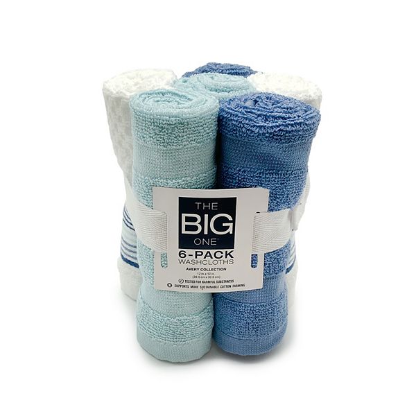 The Big One Avery Washcloth Set