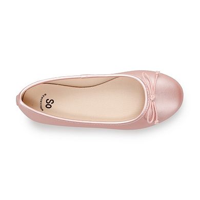 SO® Pensacola Girls' Ballet Flats