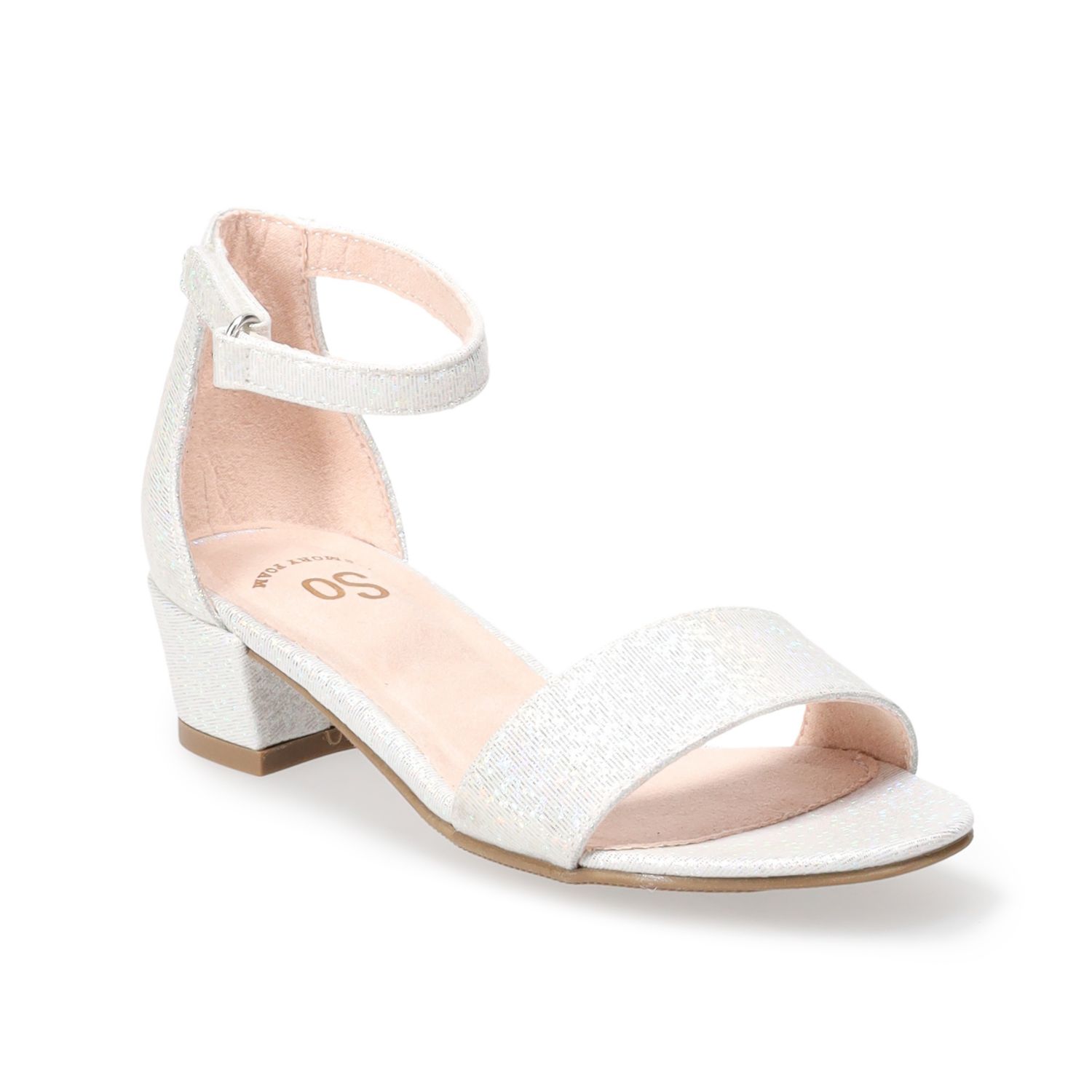 kohls glitter sandals