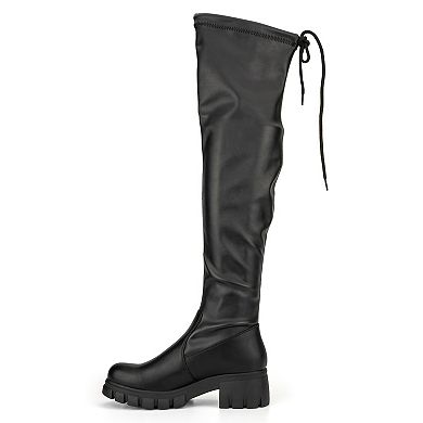 Olivia Miller Madison Women's Thigh-High Boots