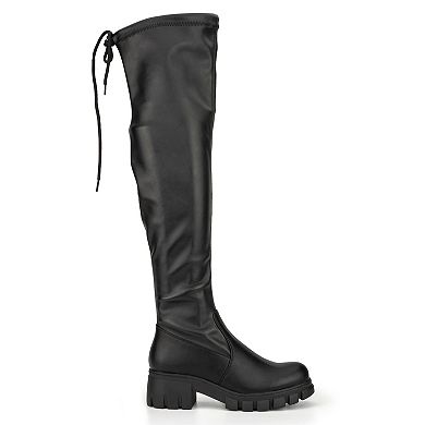 Olivia Miller Madison Women's Thigh-High Boots