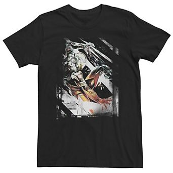 Big & Tall Marvel Avengers Iron Man Action Shot Poster Tee