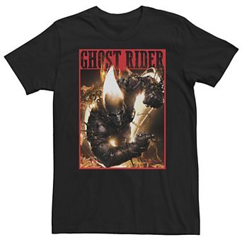 Big & Tall Marvel Ghost Rider Fury Tee