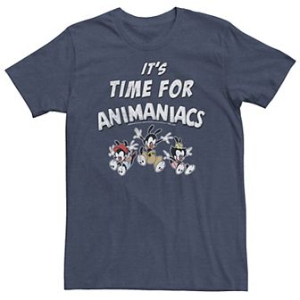 Big & Tall Animaniacs "It's Time For Animaniacs" Group Shot Tee