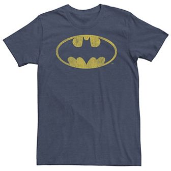 Big & Tall DC Comics Batman Distressed Classic Logo Tee