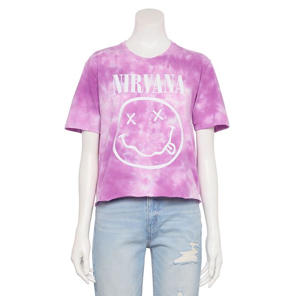 Tie dye nirvana clearance shirt