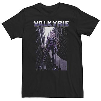 Big & Tall Marvel Valkyrie the Destroyer Sword Wielding Tee