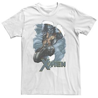 Big & Tall Marvel X-Men The Beast Double Exposed Mutant Tee