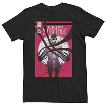 Big & Tall Marvel Doctor Strange Shadow Presence Comic Cover Tee