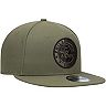 Men's New Era Olive Philadelphia 76ers 9FIFTY Snapback Hat