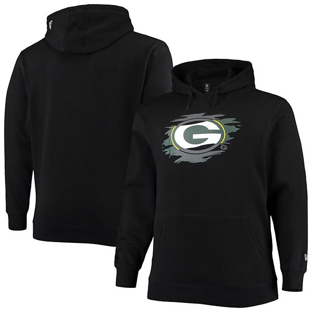 Women's New Era Camo Green Bay Packers Raglan Full-Zip Hoodie