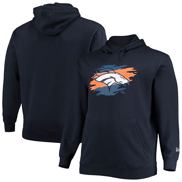 Lids Denver Broncos Cutter & Buck Mainsail Sweater-Knit Big Tall Half-Zip Pullover  Jacket