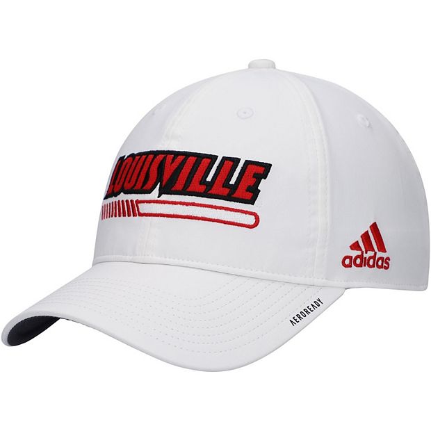 Men's Adidas White Louisville Cardinals Team Authentic Baseball Jersey