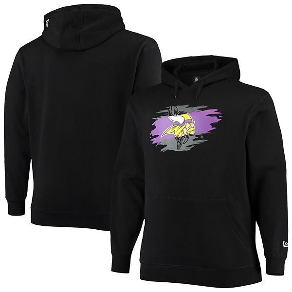 Minnesota Vikings New Era Women's Raglan Full-Zip Hoodie - Camo