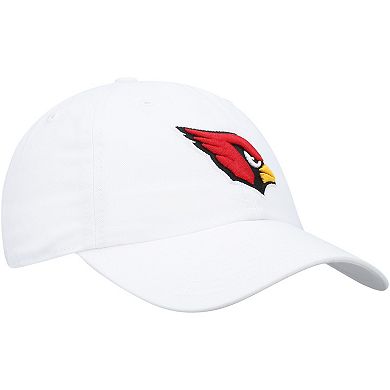 Men's '47 White Arizona Cardinals Clean Up Adjustable Hat