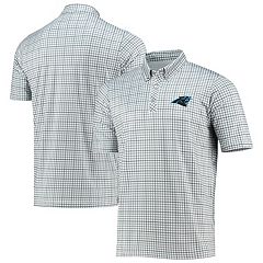 Antigua NFL Carolina Panthers Women's Motivated Polo, Gray, Small