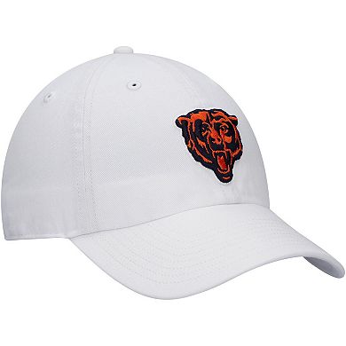 Men's '47 White Chicago Bears Team Clean Up Adjustable Hat