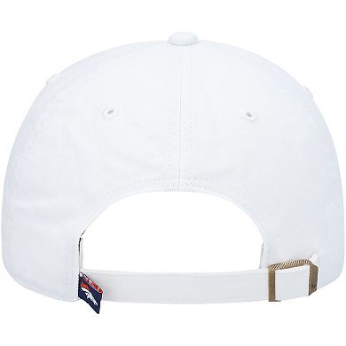 Men's '47 White Denver Broncos Clean Up Adjustable Hat