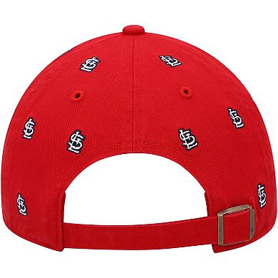 Men's '47 Red St. Louis Cardinals Confetti Clean Up Adjustable Hat