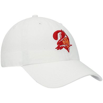 Men's '47 White Tampa Bay Buccaneers Legacy Clean Up Adjustable Hat